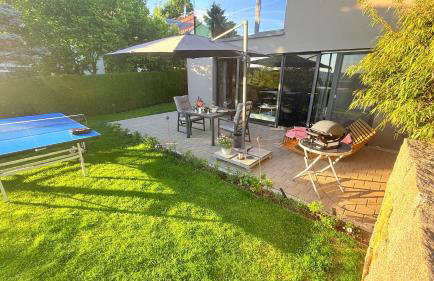 Panorama-Übernachtungen - 4 Sterne DTV - eigene Terrasse mit Garten - Infrarot-Sauna mit Dampfbad - Photo 18