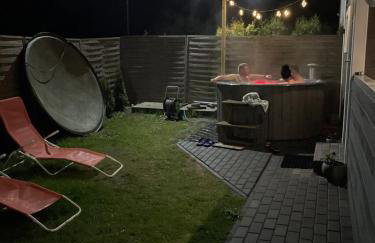 Mazury Dom Oluś nad jeziorem Sasek Wielki z gorącą balia z funkcją jakuzzi - Foto 32