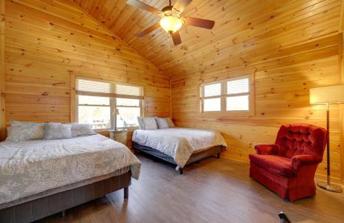 Maggie Valley Cabin with Private Hot Tub and Game Room - Foto 19