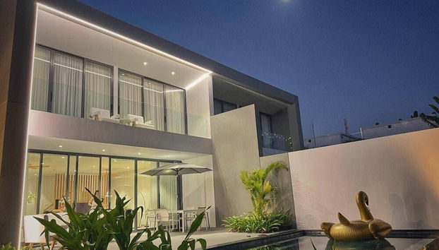 Facciata della struttura