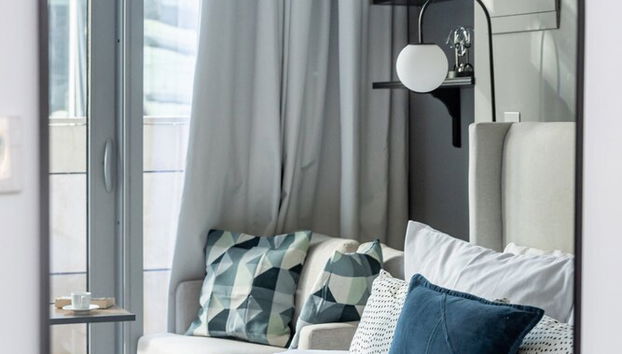 Silkhaus Stylish Studio With Balcony Difc Pool - Foto 5, Habitación