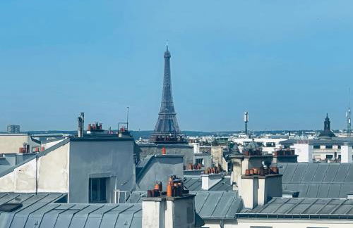 Paris Centre Dernier Étage Vue Ascenseur - Foto 3