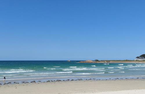 Maison VUE MER 50m PLAGE de TRESTEL GR34 entre Perros Guirec côte de granit rose et l'île de Bréhat - Foto 53
