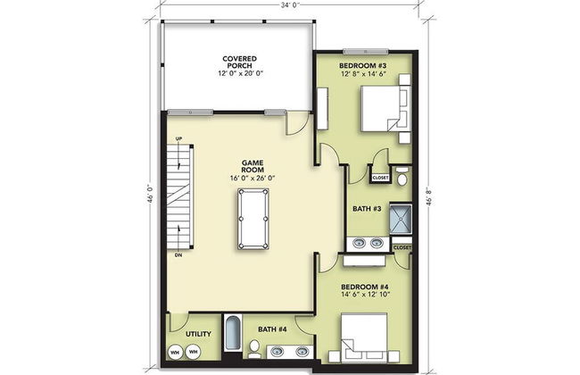 Splash Time Cinema - Six Bedroom Chalet - Photo 27