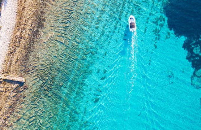 Excursão às lagoas Azul e Branca, Solta e Drvenik Veli - Foto 4