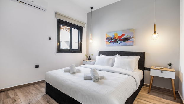 Sway - Chic 1-BR Apt & Balcony in Athens - Foto 2, Habitación