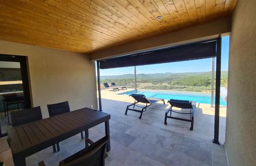 Villa "Le B" - Vue Exceptionnelle - Piscine Privée - Climatisation - Foto 22