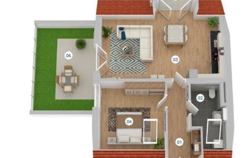 Traumhafte neue Dachterrassenwohnung am Soyener See - Foto 2