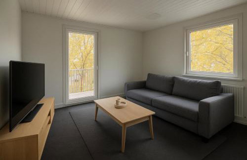 Polsumer Residence Moderne Unterkunft für Monteure & Familien nahe Veltins-Arena, Movie Park, Nordsternpark, Amphitheater & Autobahnen A2 & A42 mit Balkon - Photo 2