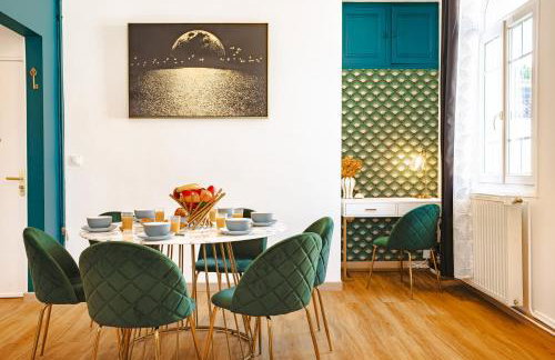 Gatsby - Appartement rénové élégant, Hypercentre Saintes, Calme, Fibre, TV 4K, Netflix - Foto 14