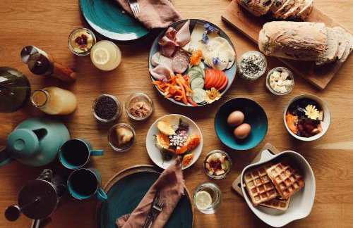 Houten Villa "ReisnaarPolen" Royaal ontbijt tevens Gluten Lactose vrij, Vega en diner mogelijk, sauna en Hottub - Foto 7