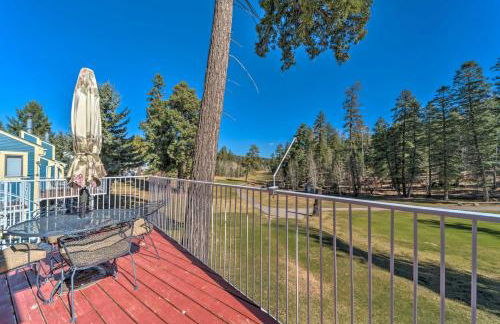 Cloudcroft Townhome with Deck - 1 Mi to Burro Ave! - Foto 2