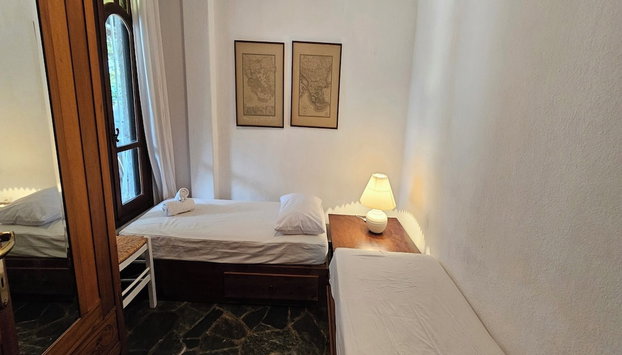 Spacious Maisonette on the "eu Blue Beach" of Kalogria in Sithonia in Greece - Foto 3, Habitación