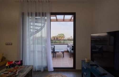 Sunny Luxury Apartment with two great sunny - level terraces, two swimming pools, in a new complex Pueblo Majorero, close to Fuerteventura Golf Club, next to the beach , Atlantico Shopping Mall and casino in Caleta de Fuste - Foto 14