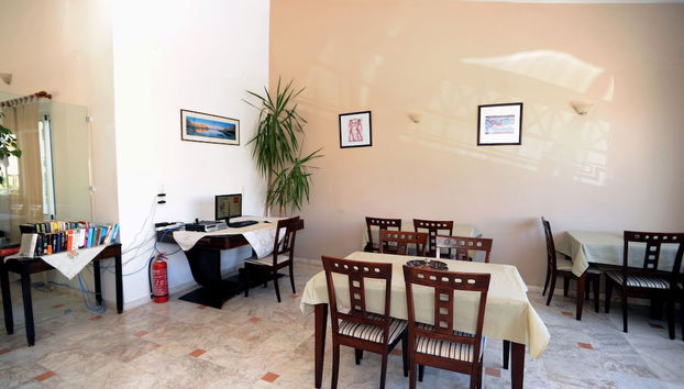 Zona de estar del vestíbulo