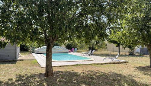 Villa à Orgnac-l'Aven avec piscine chauffée, 6 pers, jardin clôturé, animaux admis - FR-1-382-127 - Foto 2