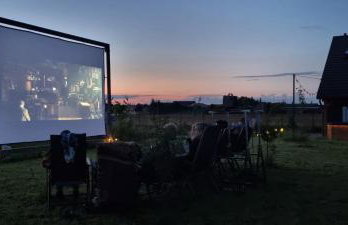 Osada Miłojeż - całoroczne Domy Premium w Borach Tucholskich, Jacuzzi pod gwiazdami - Foto 15