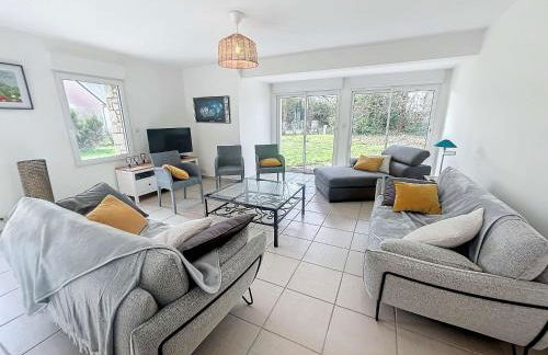 Grande maison près plage Carolles, 5 chambres, jardin, parking, wifi gratuit – 10 pers. - FR-1-361-537 - Foto 2