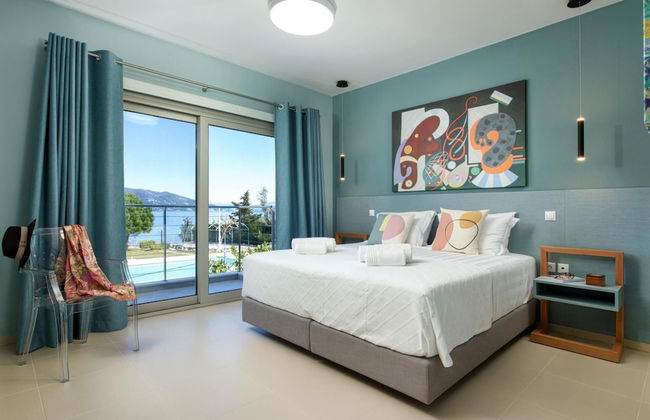 Lovely 8-bed Villa in Ano Korakiana - Villa K&K - Foto 8