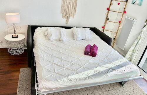 SEA view from BED 100M Beach, Free Parking, Surf - Foto 14