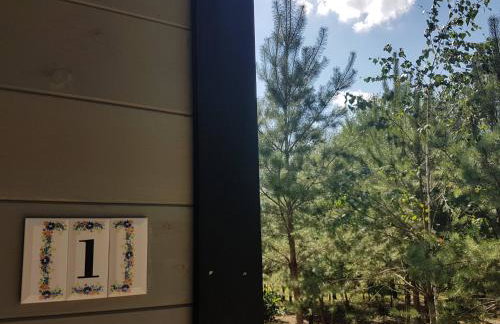 Sosnowy Raj domki nad rzeką Wkrą - Foto 72