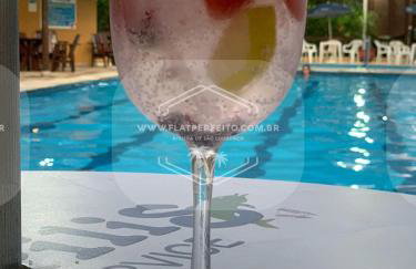 Flat Perfeito Flat Amarilis em Riviera São Lourenço com café da manhã e enxoval completo toalhas praia e piscina com trocas - Foto 47