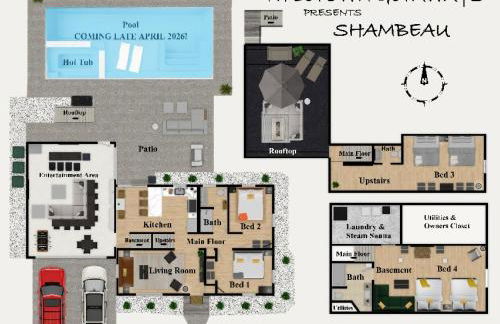 Lambeau View Pool Rooftop Entertainment Room - Foto 6