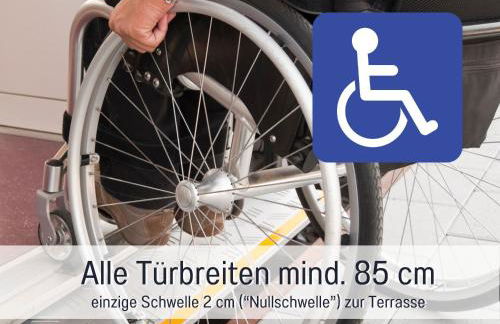 Dahem-Apartments - ruhig Parkplatz Rhein Main Gebiet gut erreichbar - 3 Apartments - barrierefrei mit Garten und Hund auf Anfrage -- 2 SZ Maisonette mit Balkon, -- 2 SZ mit Balkon - Foto 12