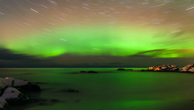 Tour da aurora boreal por Sirkka