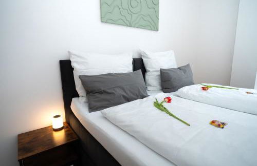 Großes zentrales Apartment Terrasse 2 Bäder - Foto 39