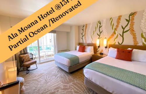 Ala Moana Hotel 13th FL Partial Ocean View - Foto 2