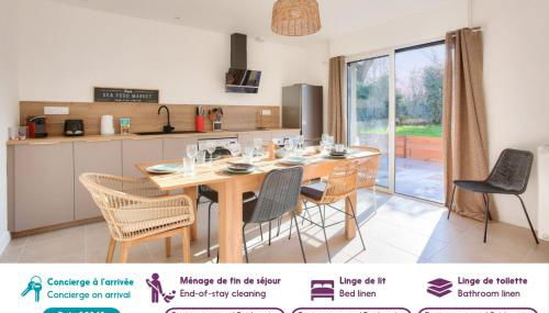 Maison lumineuse pour 8 avec grand jardin - Foto 3