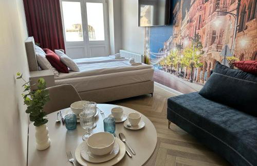 Apartamenty OFF PIOTRKOWSKA w Roosevelta Residence, Klimatyzacja, Wejście na KOD, WiFi, FV - Foto 17