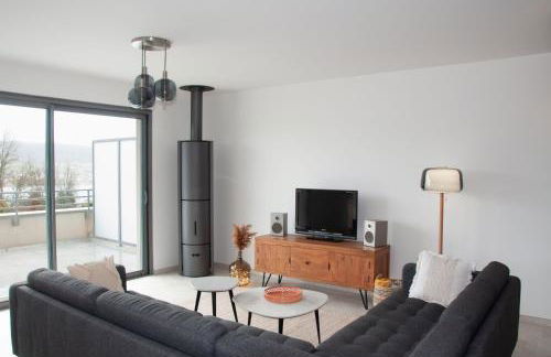 Duplex 6 personnes, vue panoramique sur lac - Foto 13