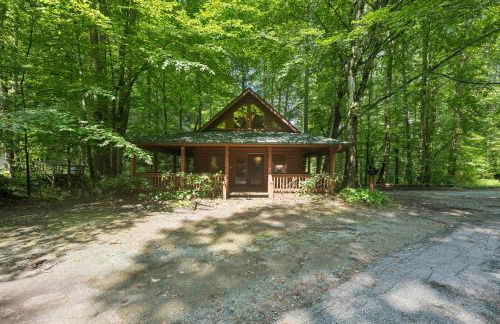Cozy Creekside Cabin with Wraparound Porch home - Foto 8