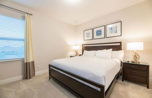 Chic Home With Private Pool, Game Room And Waterpark & Resort Access Near Disney At Encore Resorts Reunion - 320Au - Foto 14