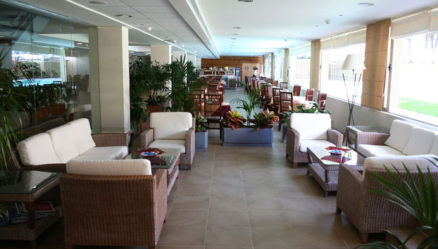 Sala de estar do lobby
