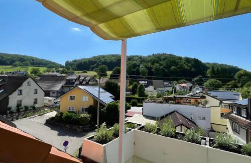 Dachwohnung mit Blick nach Basel - Foto 1