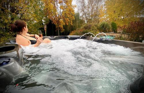 Villa 200m2 avec PISCINE chauffée & SPA & sauna & kota-grill - Foto 35