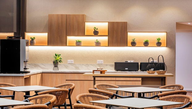 Zona de estar del vestíbulo