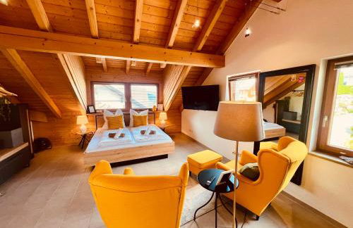 Studio mit King-Size-Bett & Privatparkplatz - Foto 2