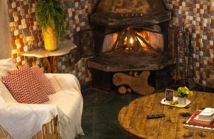 Casa de Pedras na Montanha Stone House - Foto 13