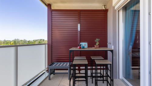 Beau studio Monteux, balcon vue Lac, près de Spirou Provence - Photo 4