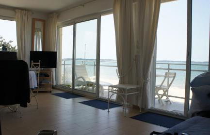 Appartement ARCACHON Perreire Premiere ligne les pieds dans l eau vue magnifique sur le bassin - Foto 14