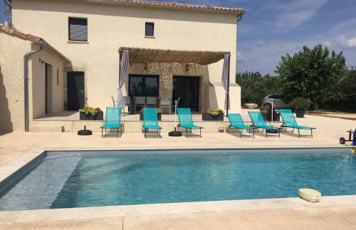 Maison avec vue et sa piscine chauffée privative - Photo 6