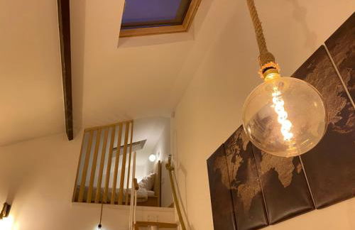 The Little Oak - tiny house with bed on mezzanine & terrace - from 1 to 4 p Disney, Paris & CDG - Foto 27