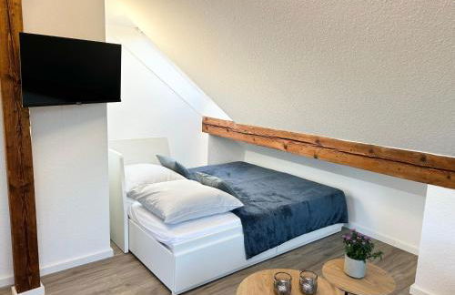 LGH-Moderne, ruhige Wohnung, Nähe zum Flughafen und Autobahn, 24h-self-check-in, vollausgestattet, DisneyPlus, Waschmaschine - Foto 9