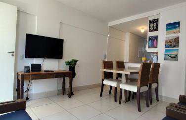 Apto 5E - 2 Quartos com Ar Condicionado, 2 Banheiros, 1 vaga e Internet - Frente ao Mar - Foto 7