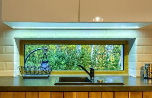 Mazursko - komfortowe apartamenty nad jeziorem, sauna, kominki na parterze - Foto 8