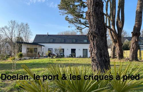 Ty Glazu Villa neuve grand confort, jardin 1600m2, GR34, criques, restos et port Doelan à pied - Foto 1